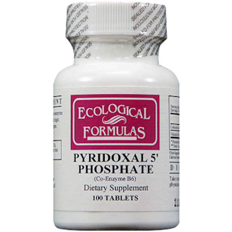 Pyridoxal 5-Phosphate 20 mg (Ecological Formulas) Front