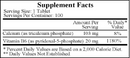 pyridoxal 5' phosphate (ecological formulas) supplement facts