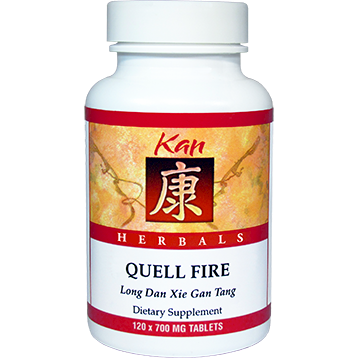 Quell Fire Tablets (Kan Herbs Herbals) 120ct Front