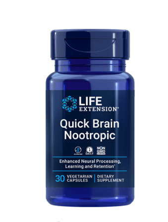 Quick Brain Nootropic (Life Extension) Front