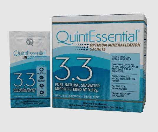  QuintEssential® 3.3 10 Sachets (Quicksilver Scientific) Front