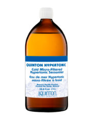 Quinton® Hypertonic, Liter* (Quicksilver Scientific) Front