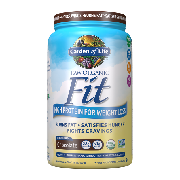 raw organic fit chocolate (garden of life)