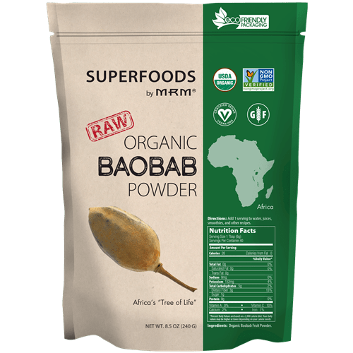 Raw Organic Baobab Fruit Powder (Metabolic Response Modifier)