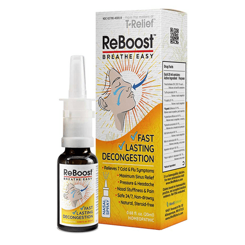 ReBoost Decongestion Echinacea +6 Nasal Spray (MediNatura Professional)