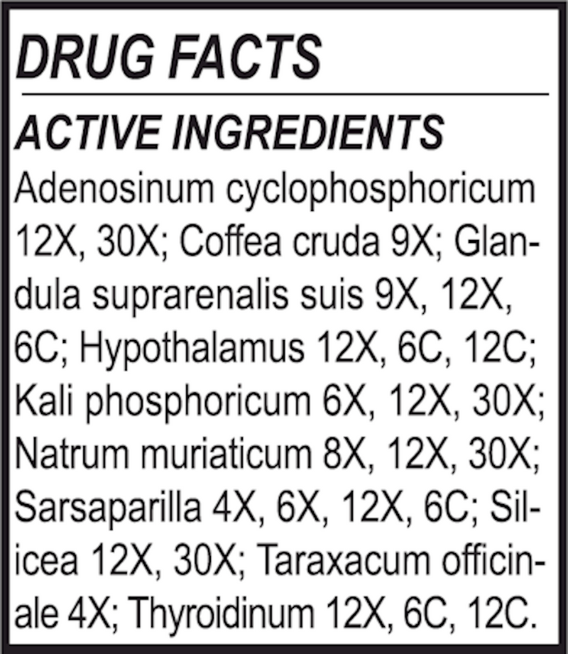 ReHydration (Energetix) 2oz Drug Facts
