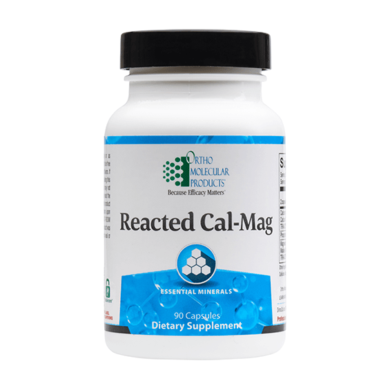 reacted calmag | reacted cal-mag 90 capsules ortho molecular products