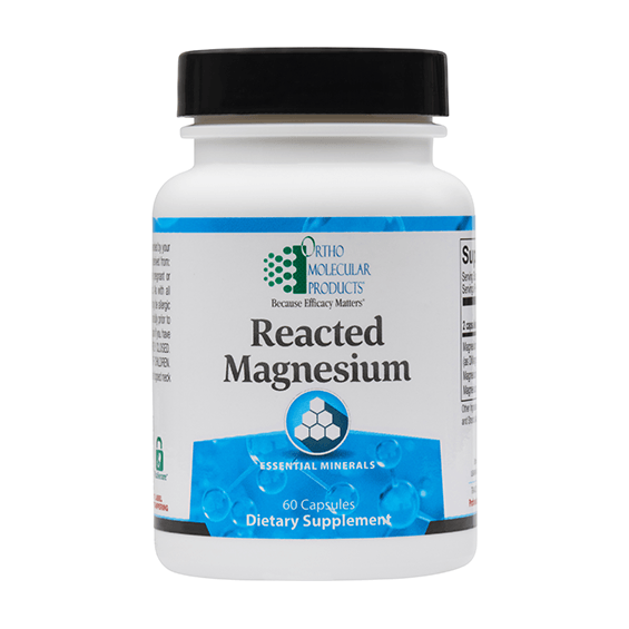 reacted magnesium 60 capsules ortho molecular products