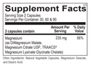 reacted magnesium ortho molecular supplement