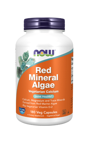 red mineral algae (now foods)