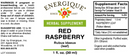 red raspberry (energique) label