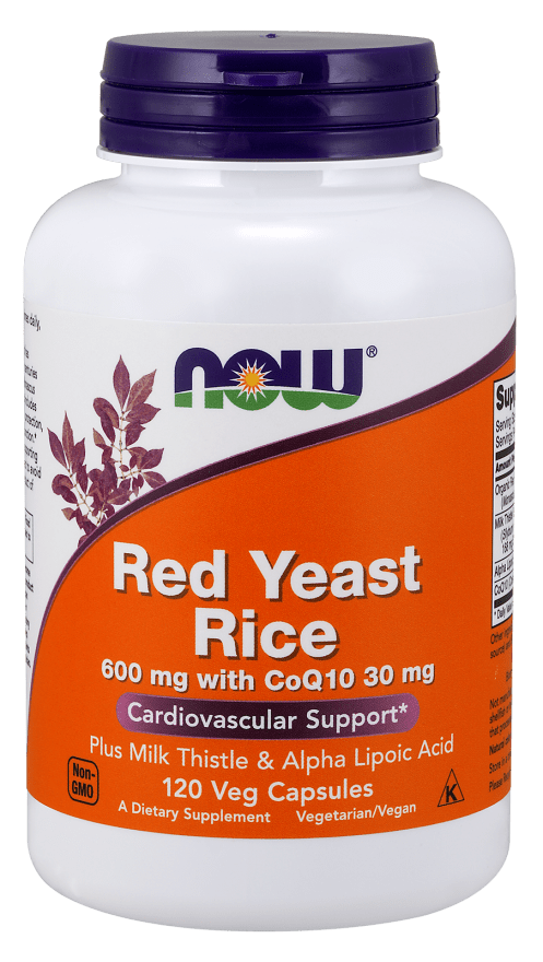 Red Yeast Rice & CoQ10 (NOW) Front