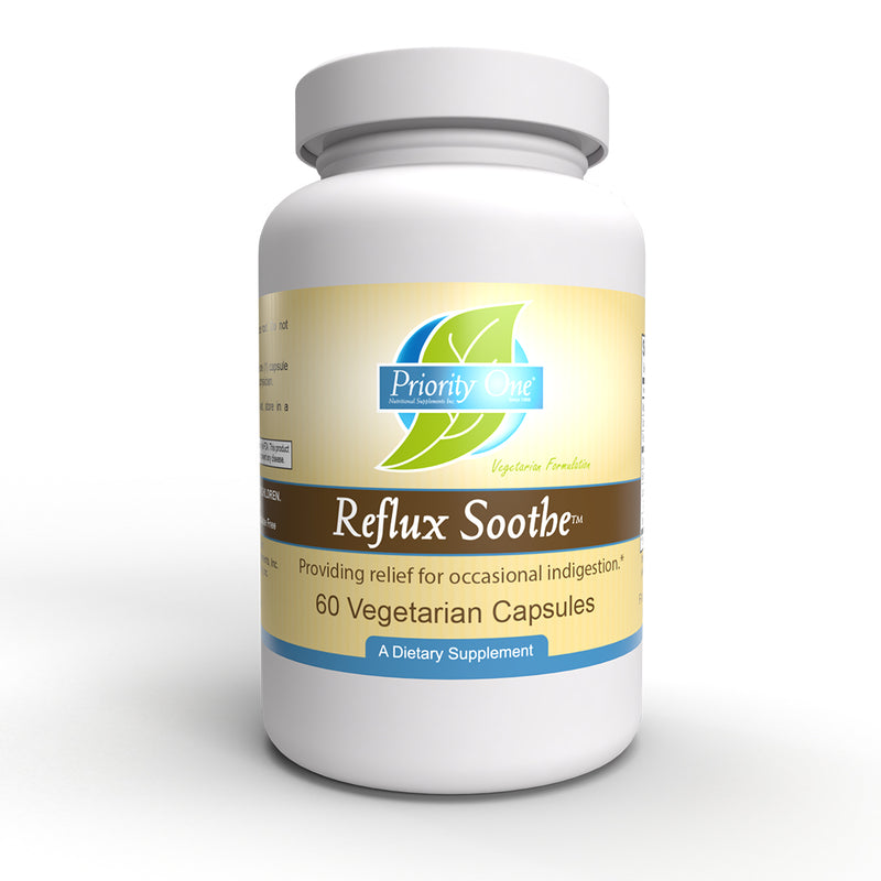 Reflux Soothe (Priority One Vitamins) Front
