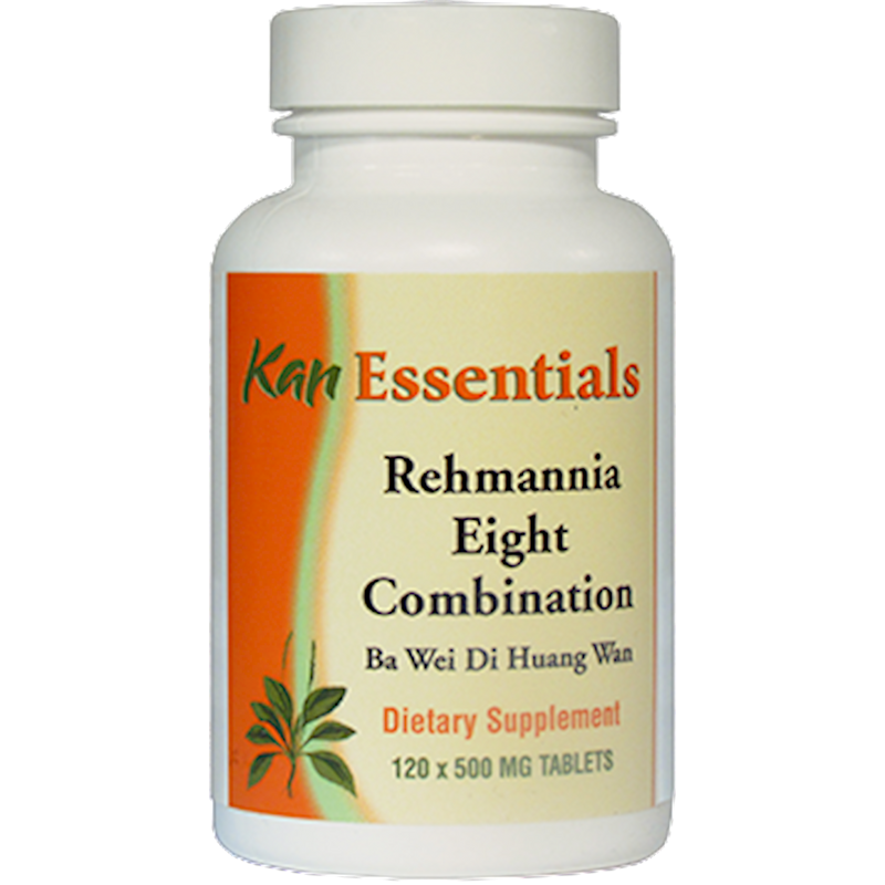 Rehmannia Eight Combination (Kan Herbs Essentials) 120ct Front