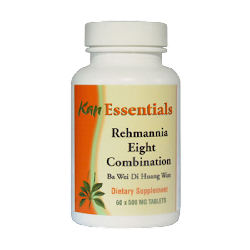 Rehmannia Eight Combination (Kan Herbs Essentials) 60ct Front