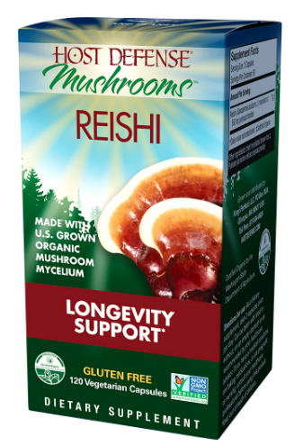 Reishi CAPSULES - Host Defense Mushrooms 30ct
