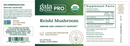 reishi mushroom gaia herbs pro label
