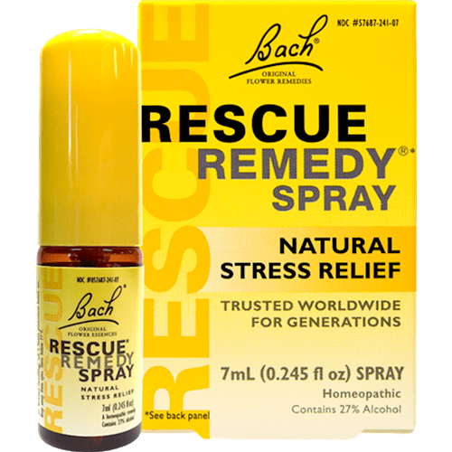 Rescue Remedy Spray (Nelson Bach) 0.245oz Front