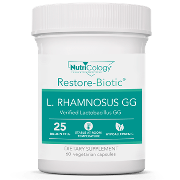 Restore-Biotic L. Rhamnosus GG (Nutricology) Front