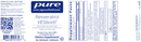 resveratrol vesisorb pure encapsulations label