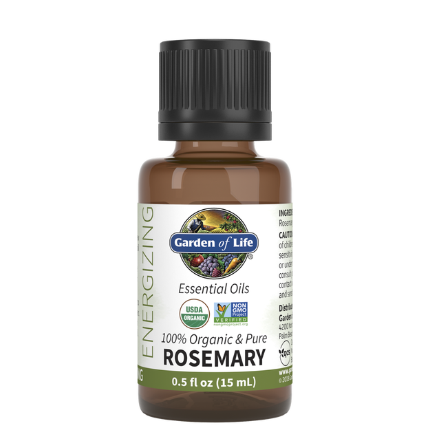 Rosemary Essential Oil Organic (Garden of Life) Front