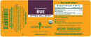 rue herb pharm label