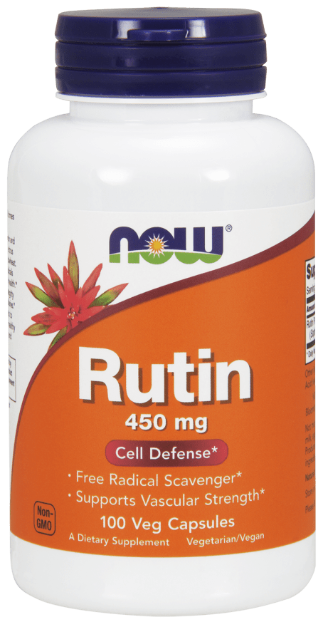 Rutin 450 mg (NOW) Front