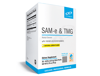 SAM-e & TMG Lemon (Xymogen)
