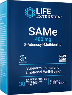 SAMe 400mg 30ct (Life Extension) Front