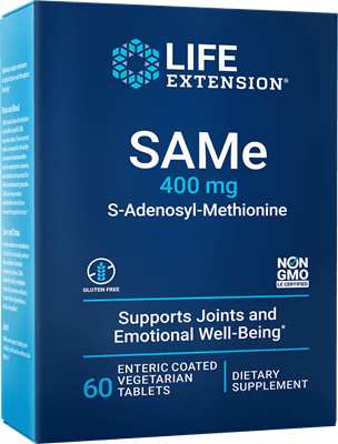 SAMe 400mg 60ct (Life Extension) Front