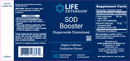 SOD booster (life extension) label