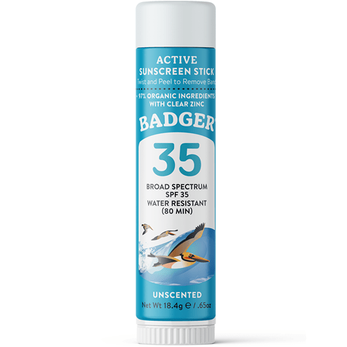 SPF 35 Active Mineral Face Stick (Badger)