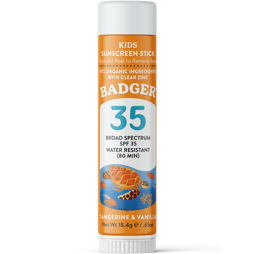 SPF 35 Kids Active Mineral Face Stick (Badger)