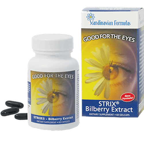 STRIX - Bilberry Extract 1000 mg (Scandinavian Formulas) Front