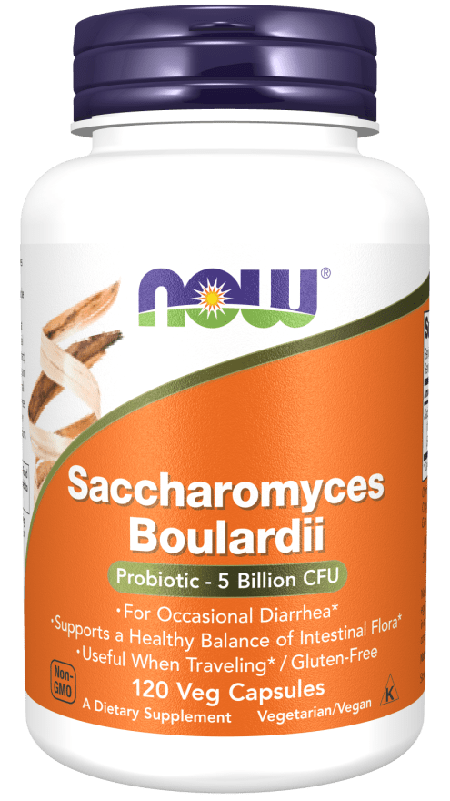 Saccharomyces Boulardii (NOW) Front