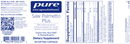 saw palmetto plus pure encapsulations label