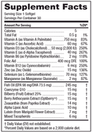 screen shield pro eyepromise supplement facts