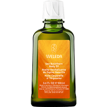 sea buckthorn body oil weleda body care
