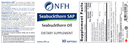 seabuckthorn sap (nfh nutritional fundamentals) label