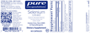 selenium citrate pure encapsulations label
