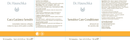 sensitive care conditioner dr. hauschka skincare label