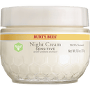 sensitive night cream burts bees