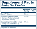 sharpmind nootropics focus solaray supplement facts