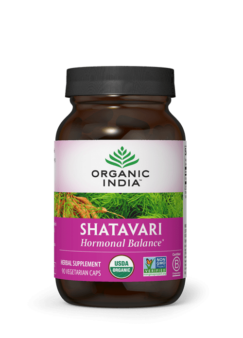 Shatavari (Organic India) Front | shatavari powder