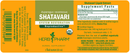 shatavari herb pharm label