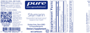 silymarin pure encapsulations label