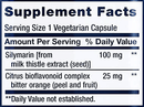 silymarin (life extension) supplement facts