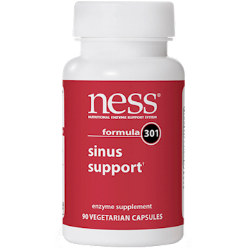 Sinus Support Formula 301 (Ness Enzymes) Front