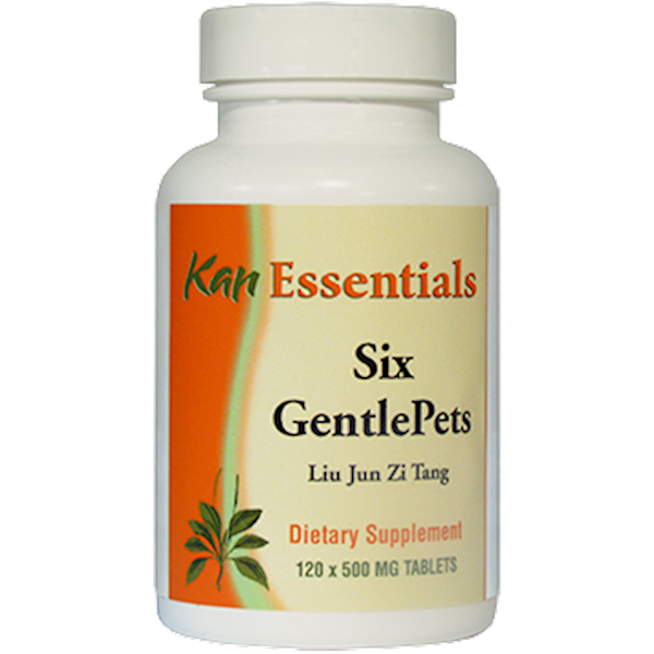 Six GentlePets Tablets (Kan Herbs Essentials) Front