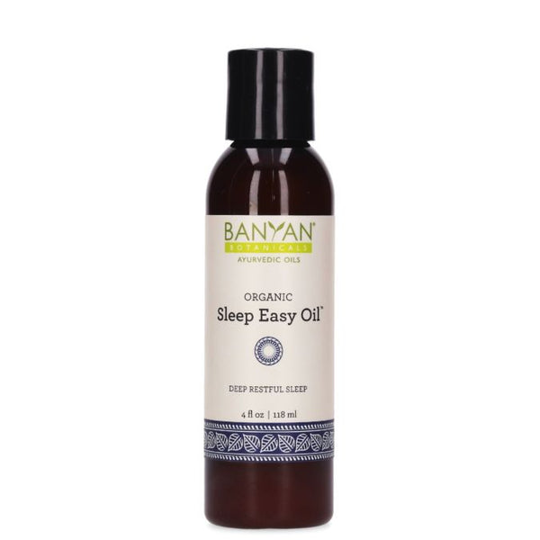 Sleep Easy Oil, Organic (Banyan Botanicals) 4 oz Front